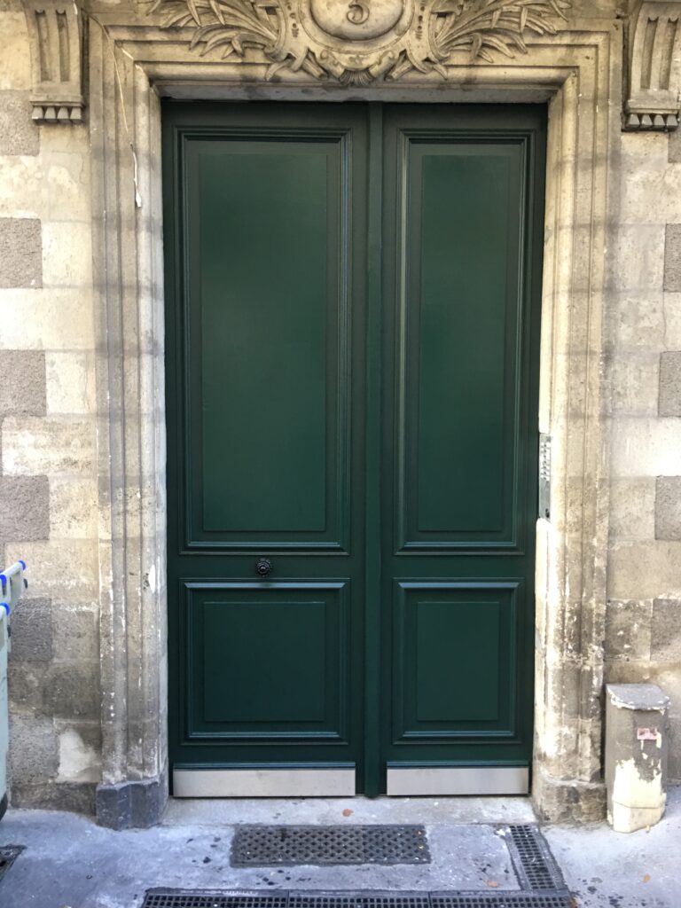 Remplacement d'entrée porte à Nantes